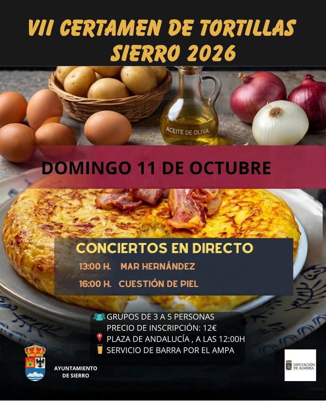 VII Certamen de Tortillas de Sierro 2026